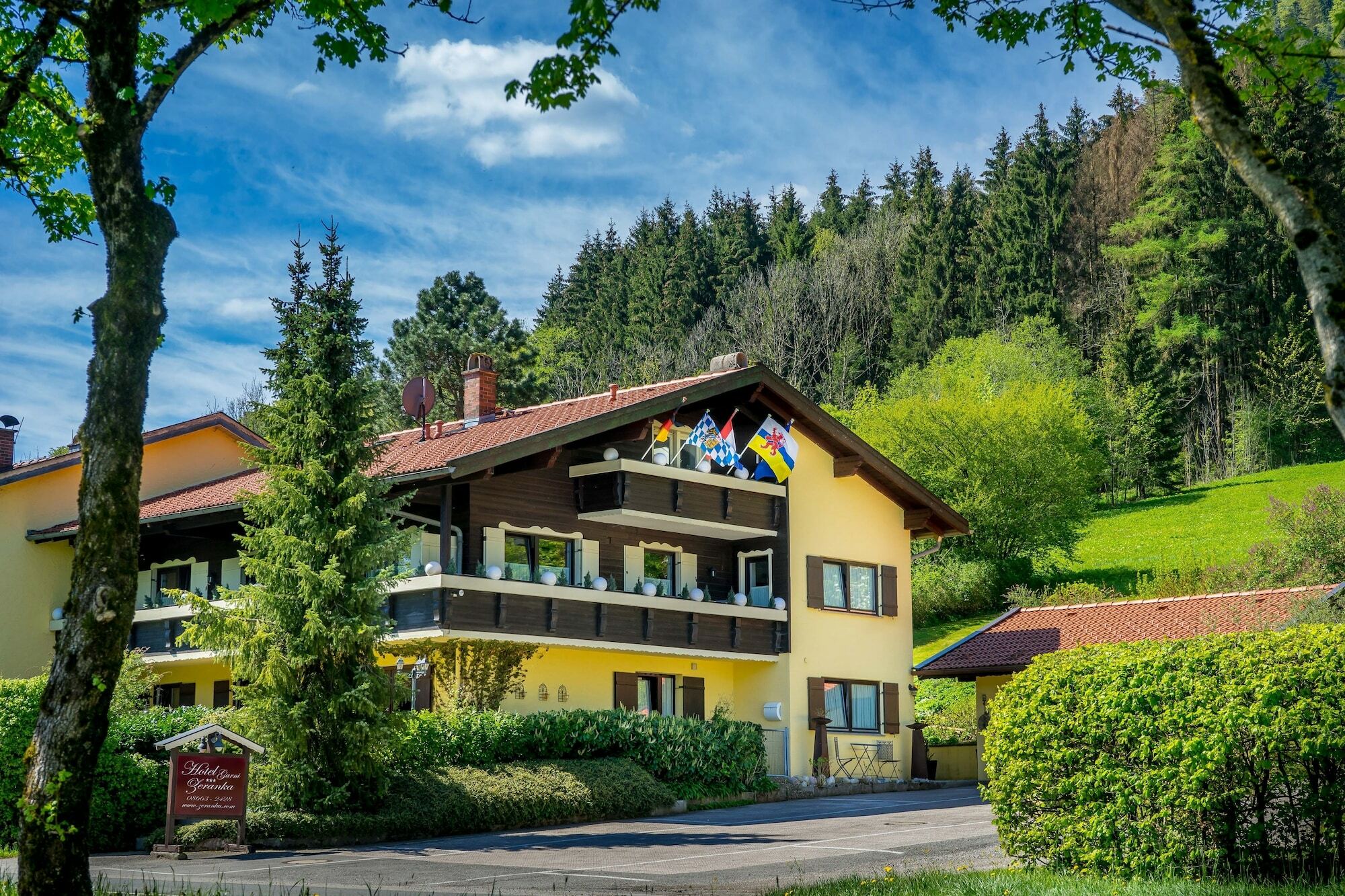 Hotel Garni Zeranka 루폴딩 외부 사진
